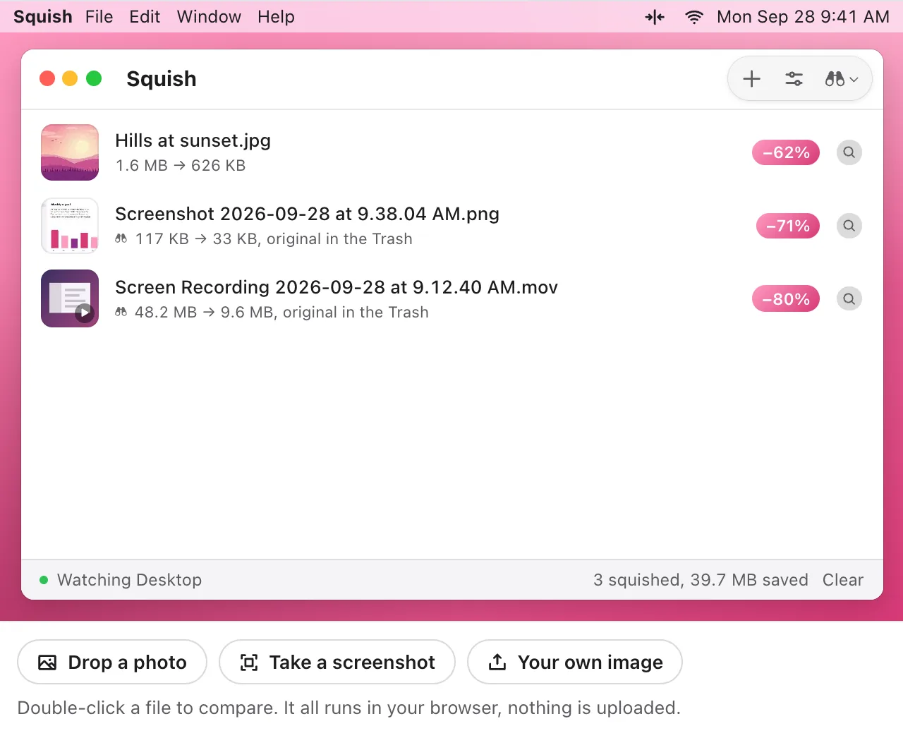 Squish Demo preview